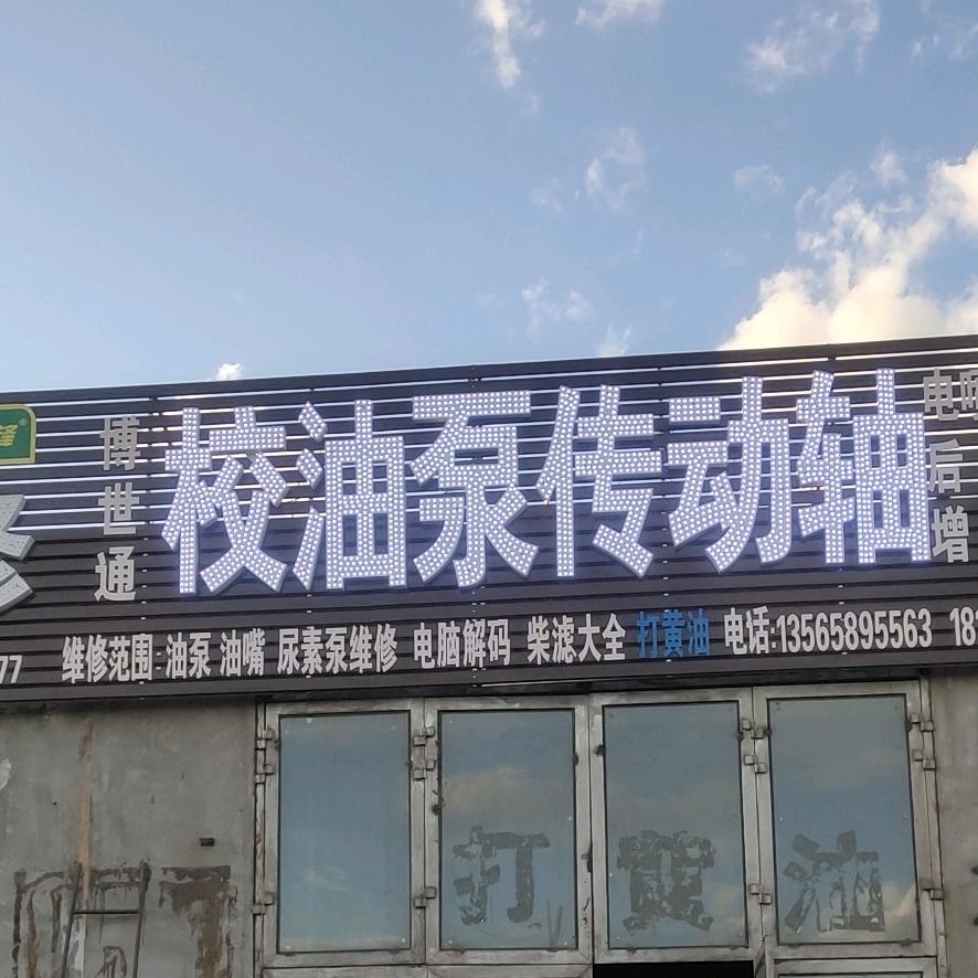 五彩湾电喷油泵油嘴传动轴维修