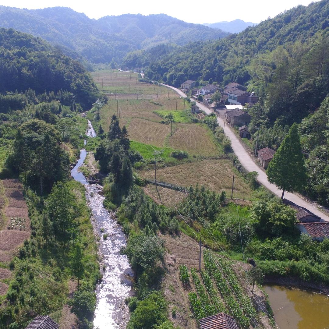 路边有条河