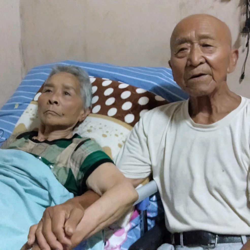 农村85岁的于奶奶【脑出血】