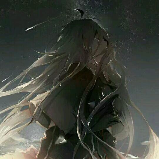雨中月下云