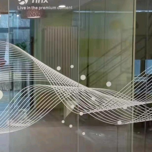 玻璃膜uv定制：渐变彩白彩