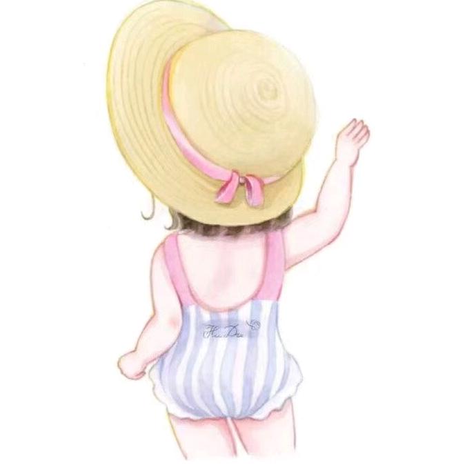 给糖就会笑的孩子