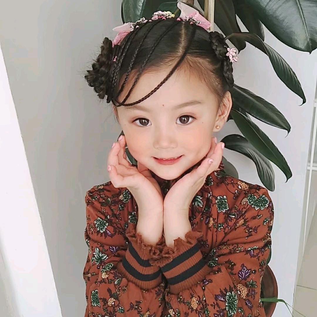 幸福的婚纱（儿童编发）