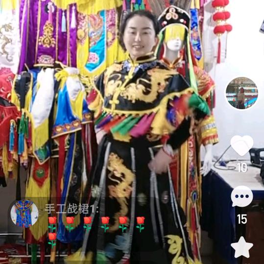 手工战裙，汉服，唐装