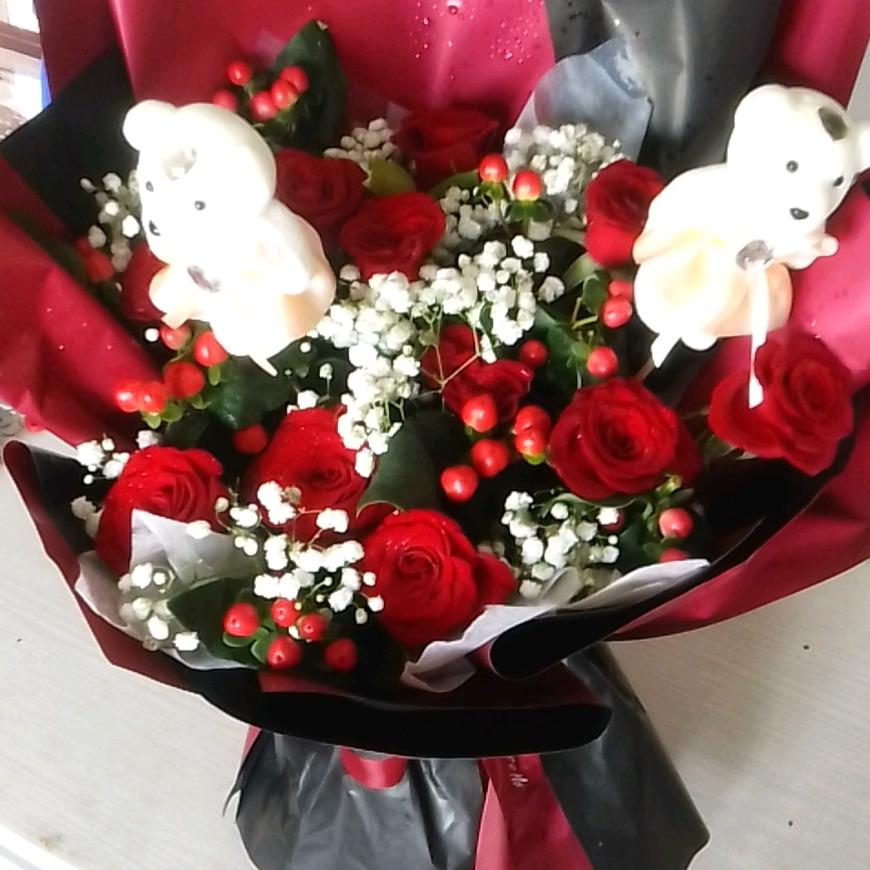 闪耀着光芒