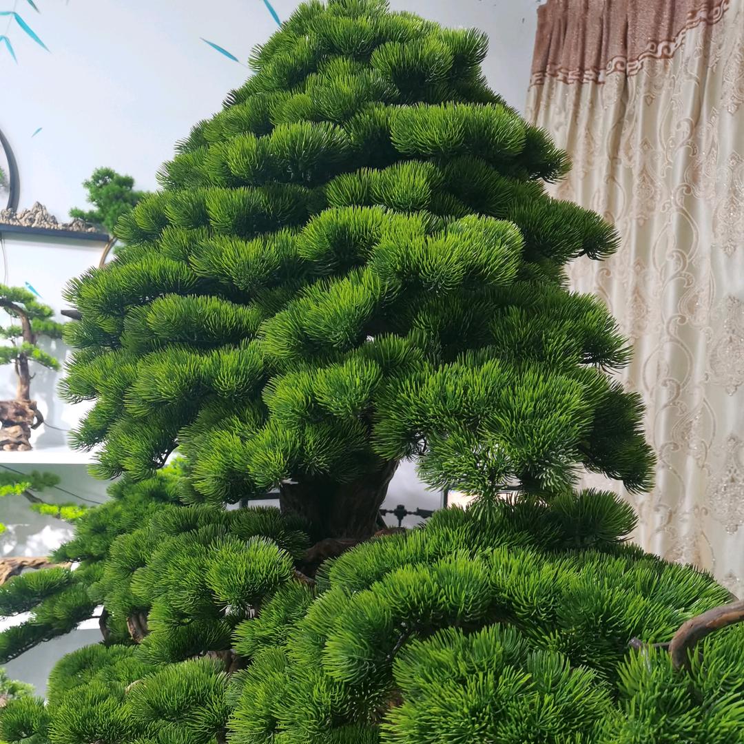 迎客松盆景摆件