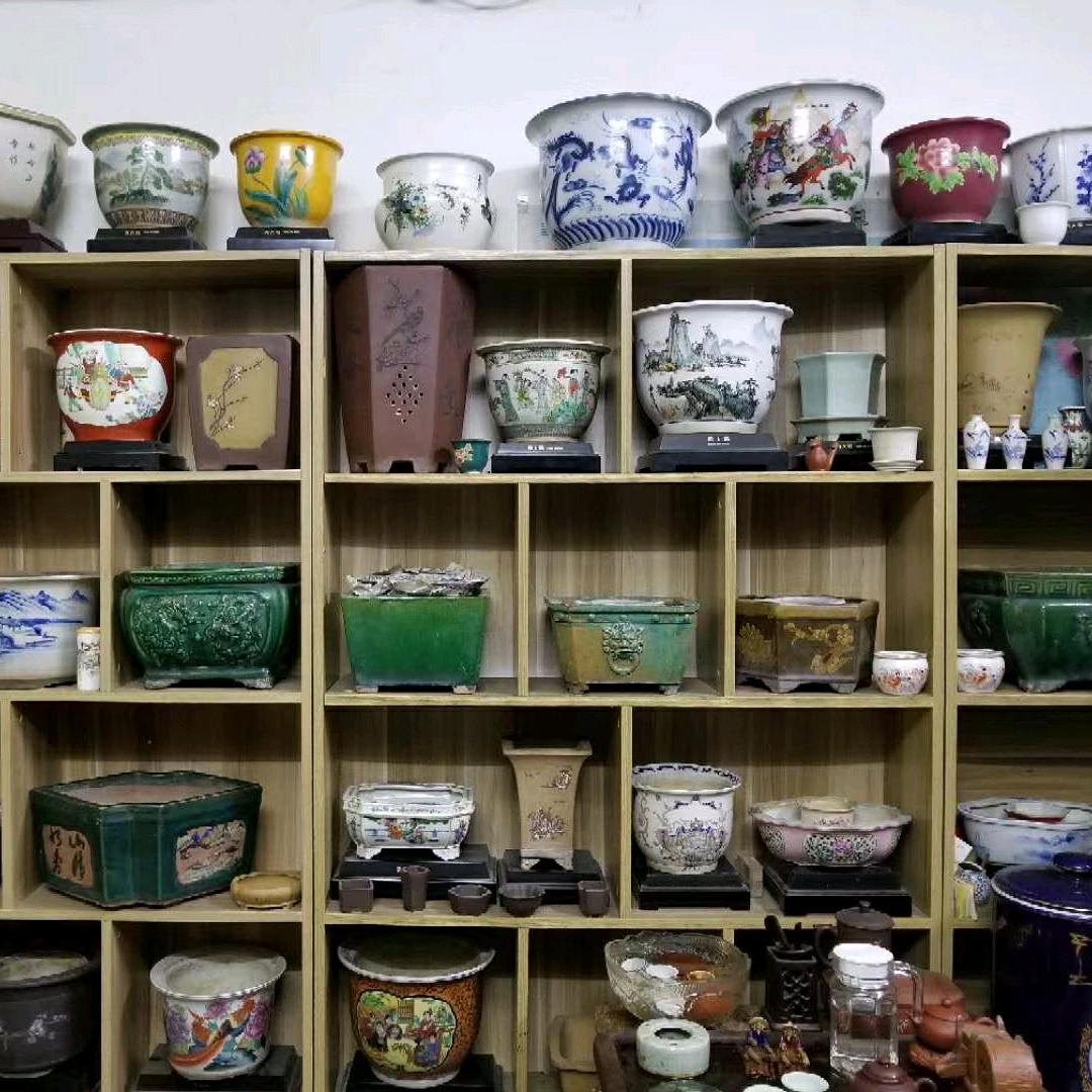 旧时观老花盆陶瓷店