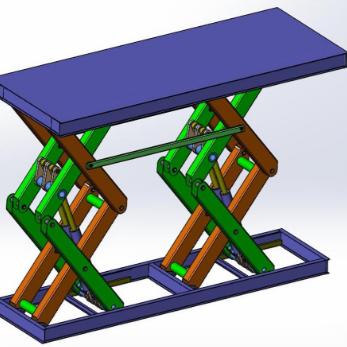 翻转机 液压升降平台 卸货平台 旋转舞台