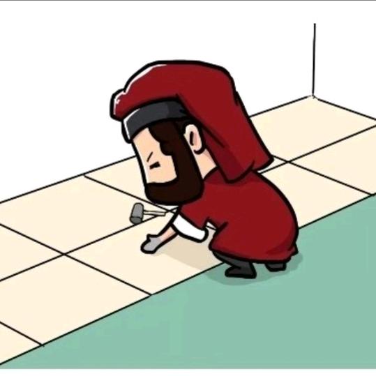 界首吕师傅贴砖