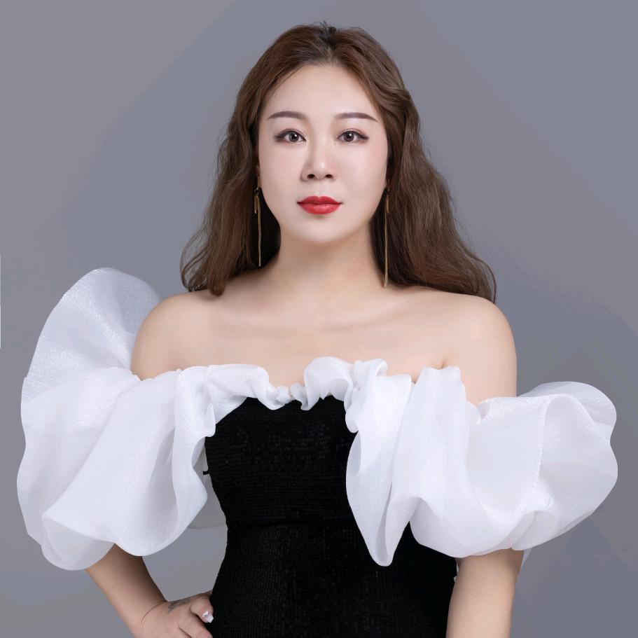 柏庄纹眉绣美人