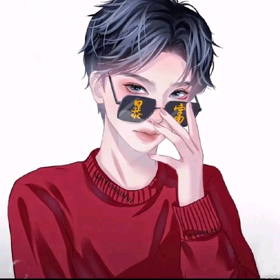 淡然一笑