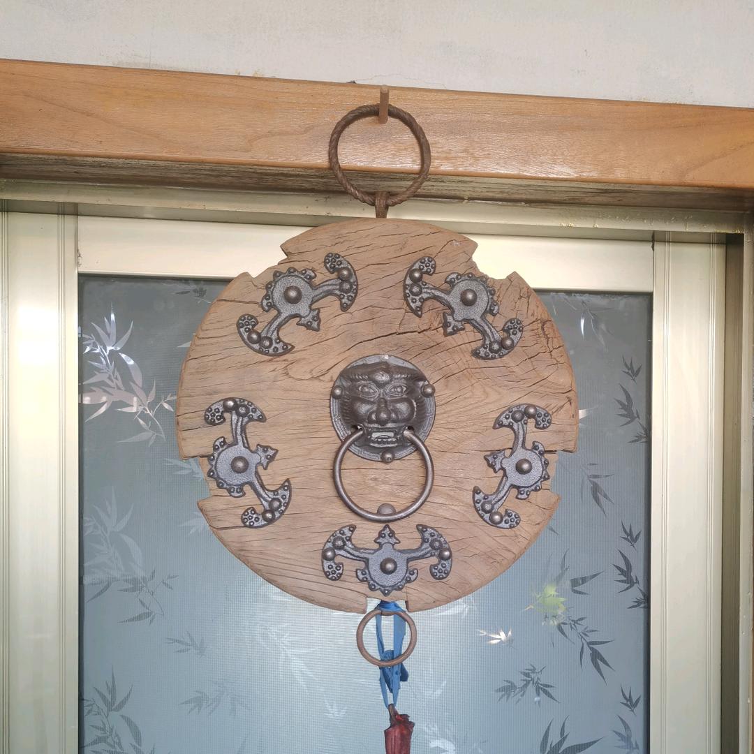 木头墩子，老物件新感觉。