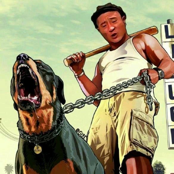 一只小白狗