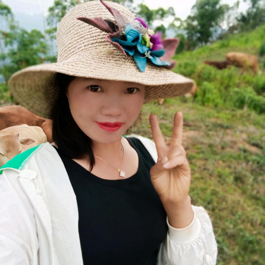 农村放牛妹