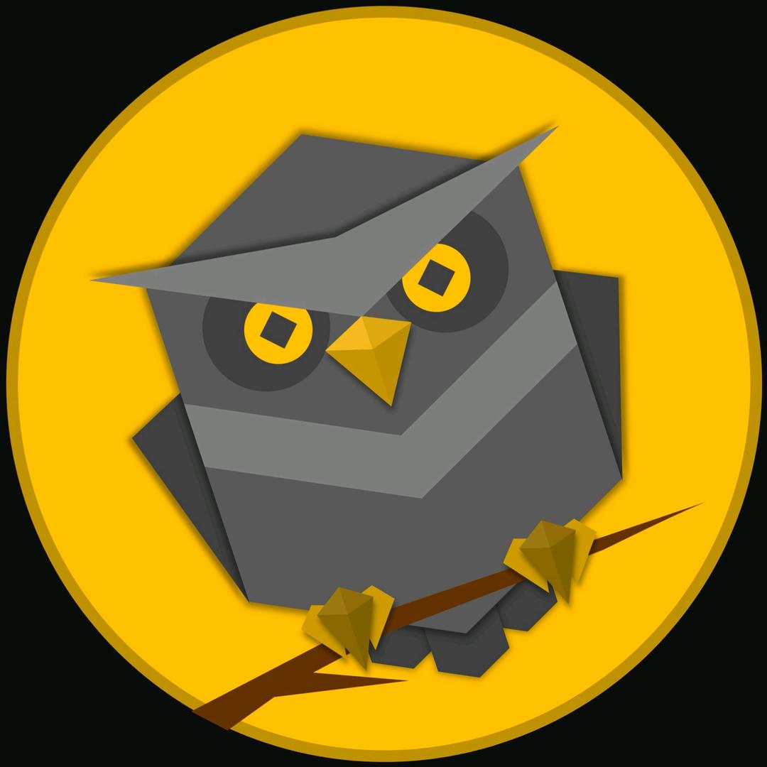 圆中的猫头鹰@抖音