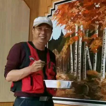 画墙画的老郭
