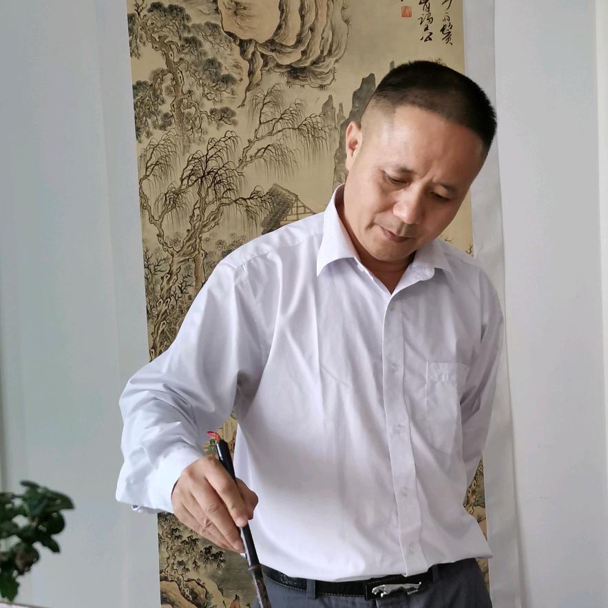 黄强书法
