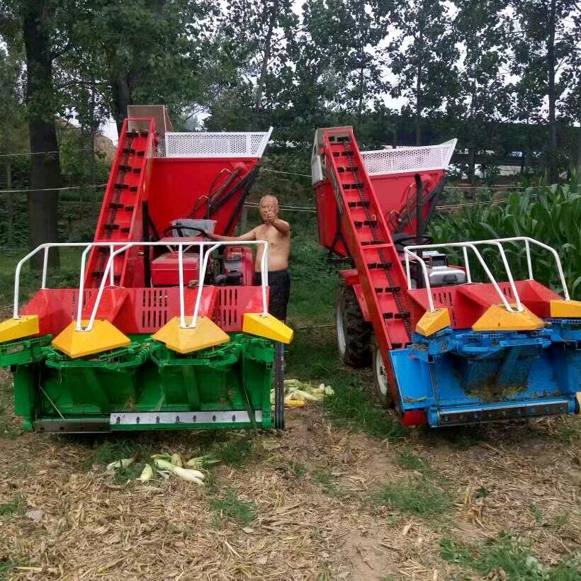 小型玉米收割机厂家@谷丰