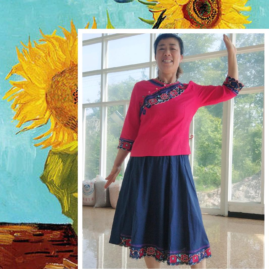 爱锻炼的阿姨。