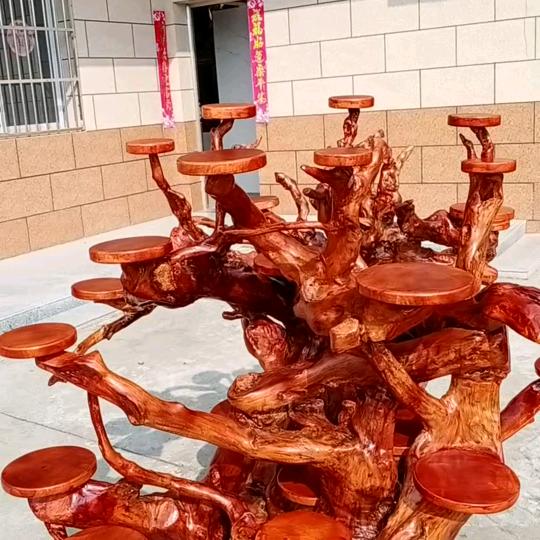 这是我的老号老韩根雕，