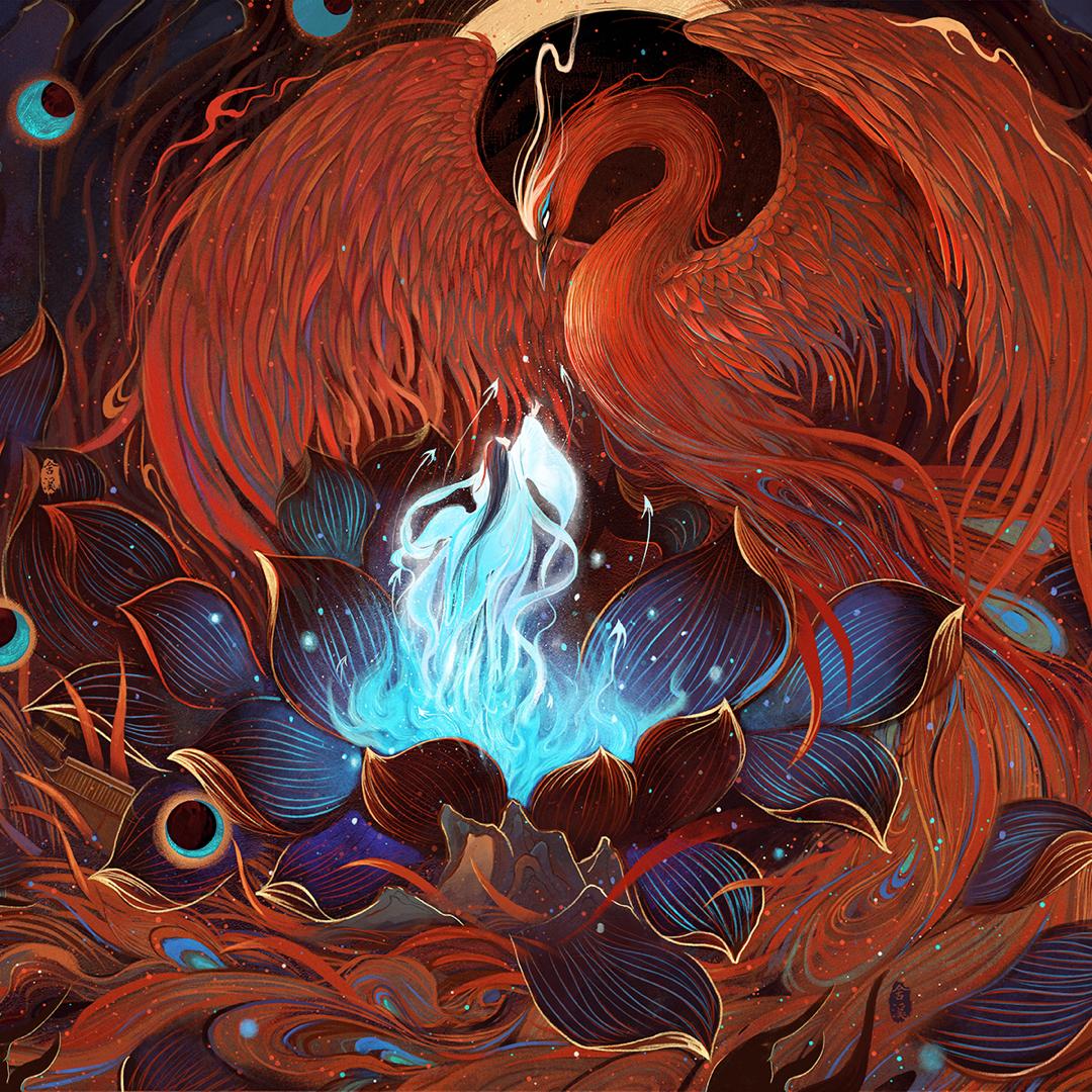 思羽拈花头像
