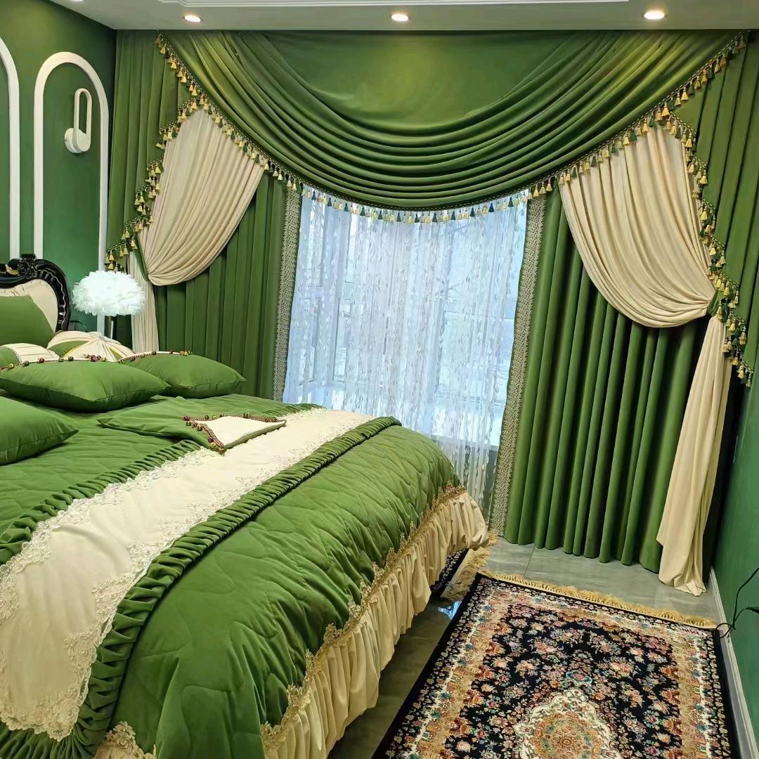 🍀蕾丝特窗帘软装