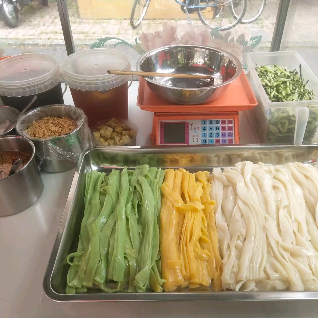 美味蔬菜凉皮批发