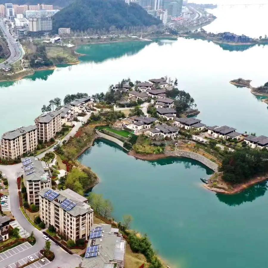 千岛湖窗外的湖民宿