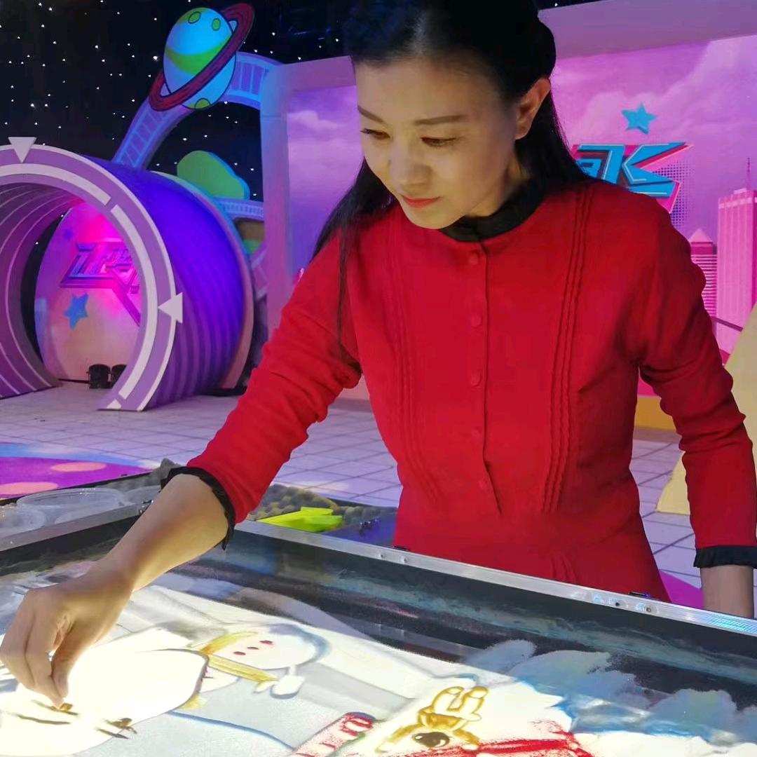 七溪沙画张老师