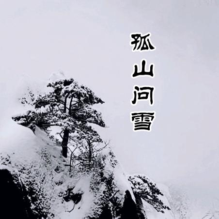 孤山问雪