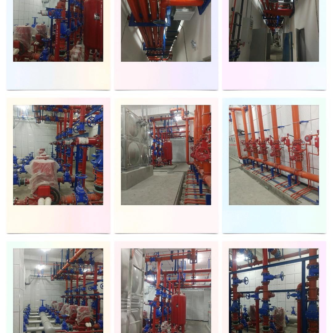 消防 喷淋 暖通 自来水 管道安装