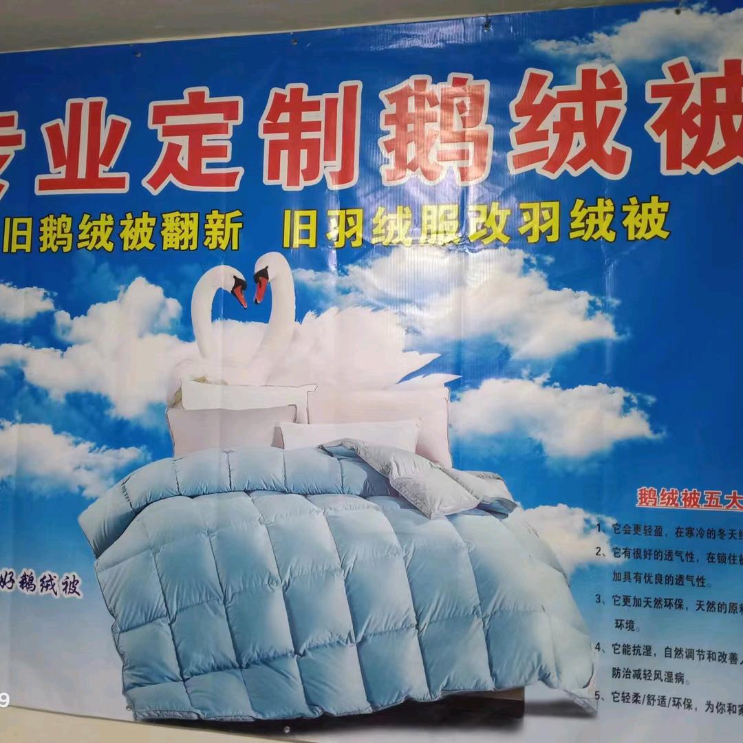 现充鹅绒被手工蚕丝被