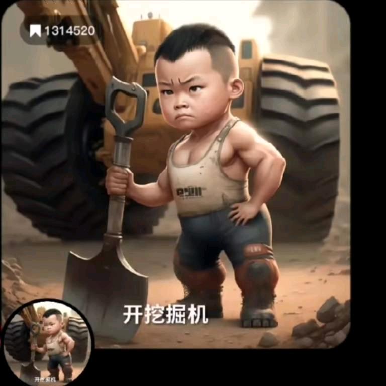 水牛挖掘机