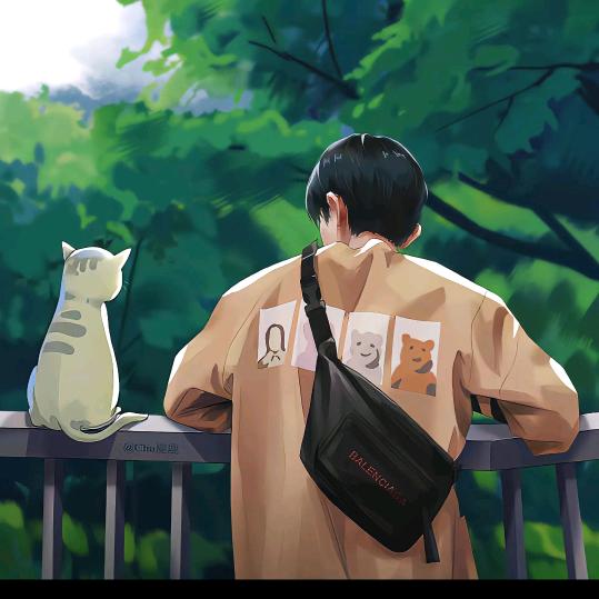 卖鸭头的小伙子