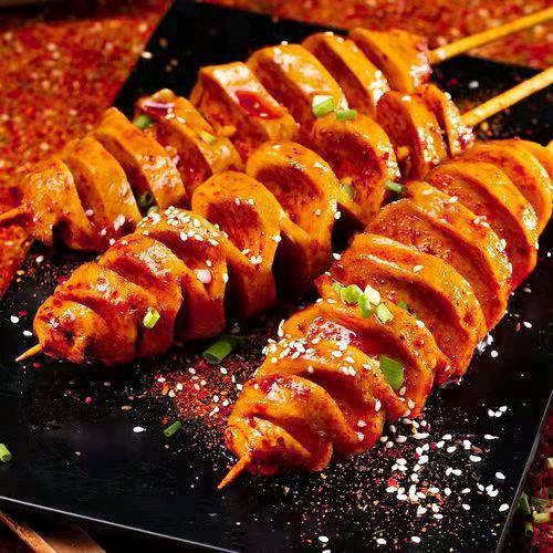 日盛烤面筋-酱料串