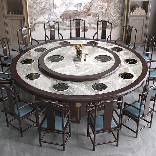 颂林酒店电动餐桌（源头工厂）