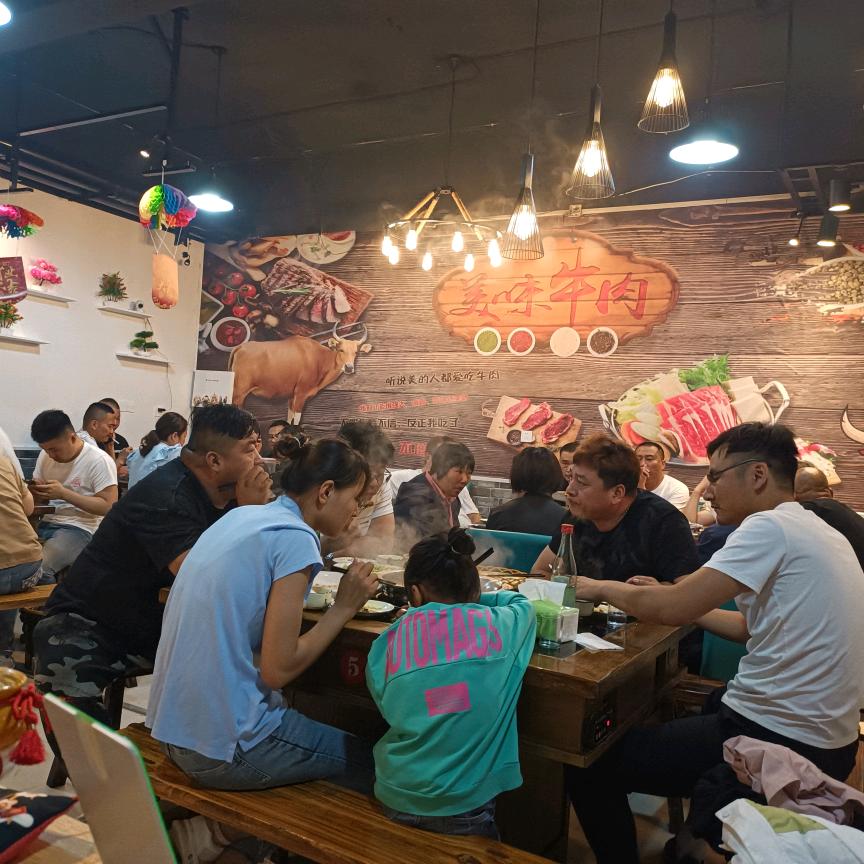 淮南🐮牛肉火锅店，黄桥店