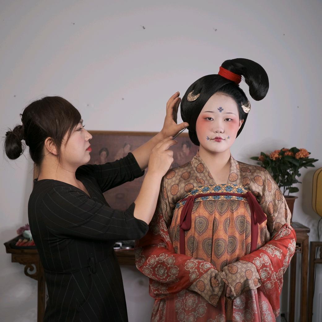 粉墨常安古典妆造