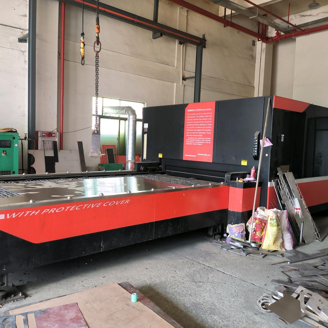 欣亿通2万瓦大型激光切割，谌