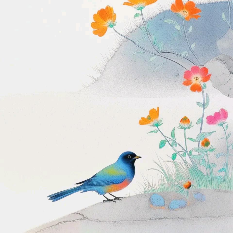 风吹过的棉花糖