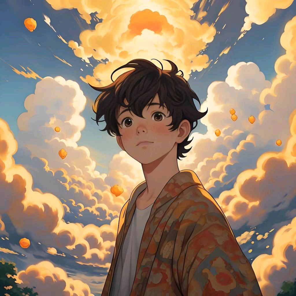 晚风。