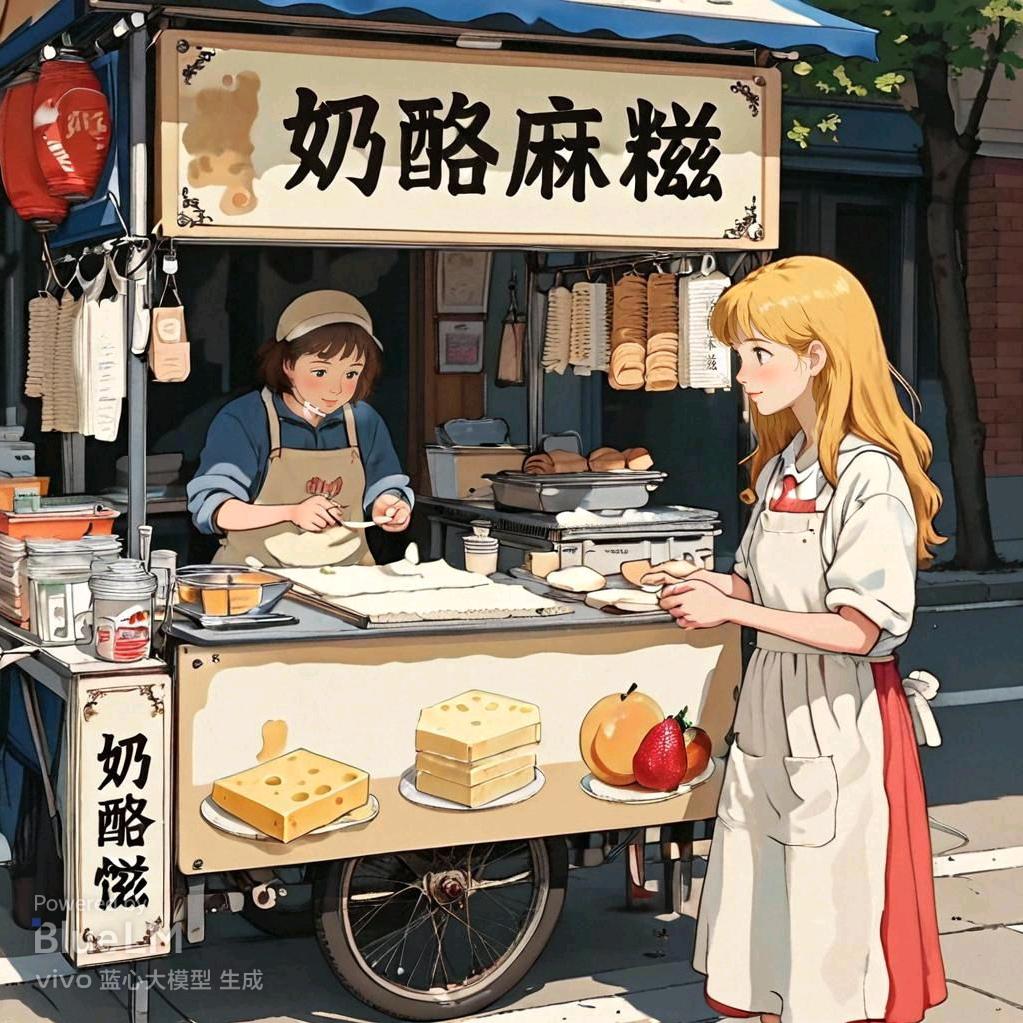 星星奶酪麻糍