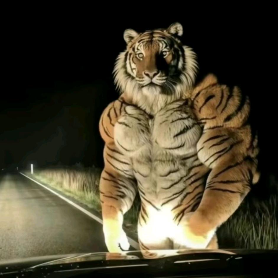 一只老虎🐯