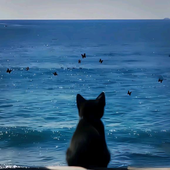 一只幸运猫.（纯绿跑刀）