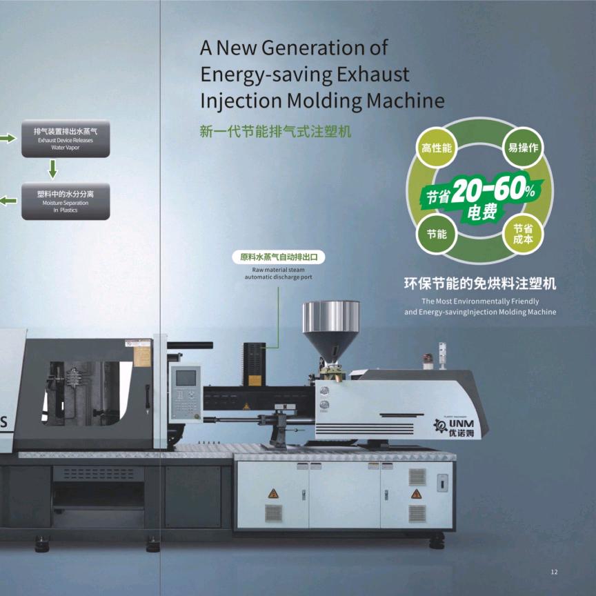优诺姆l免烘注塑机