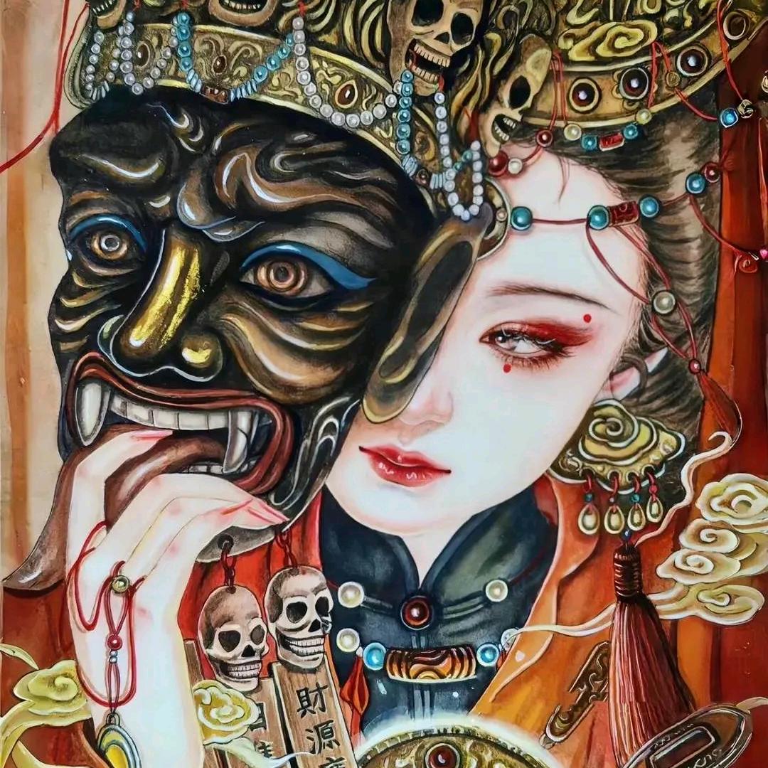 拥抱星星的月亮