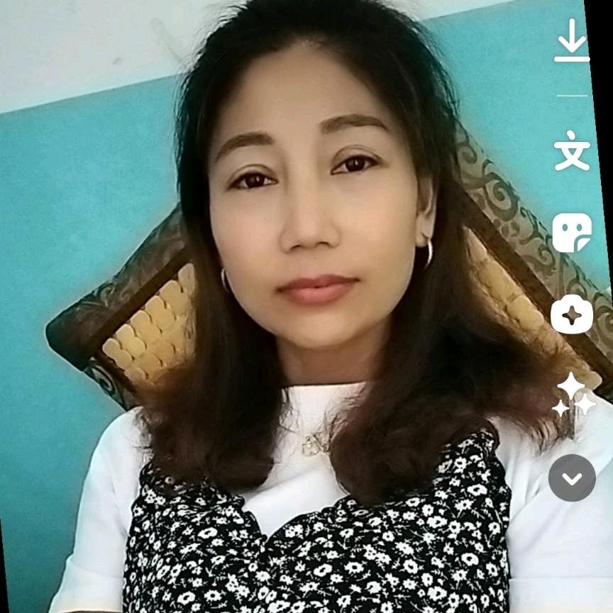 开心。