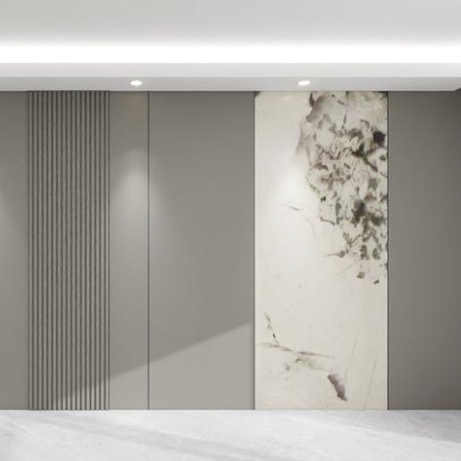 晋城美缝扛把子 背景墙设计施工