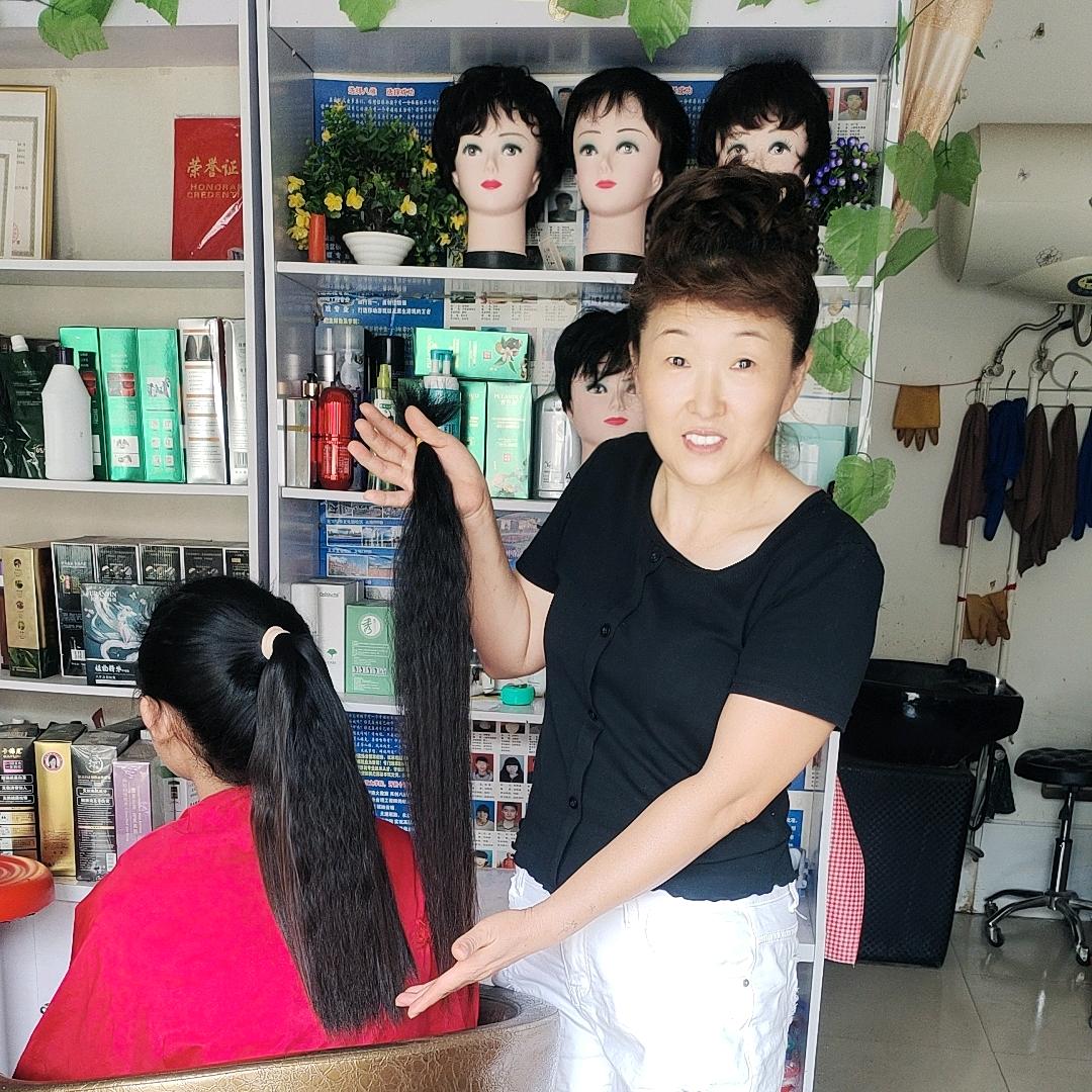 上蔡收长头发卖假发