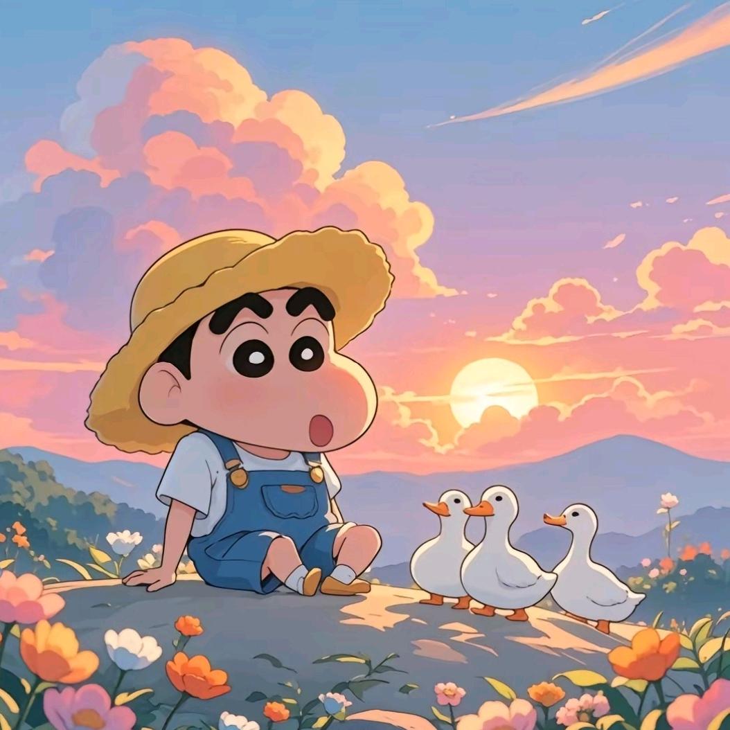 爱看蜡笔小新的美少妇